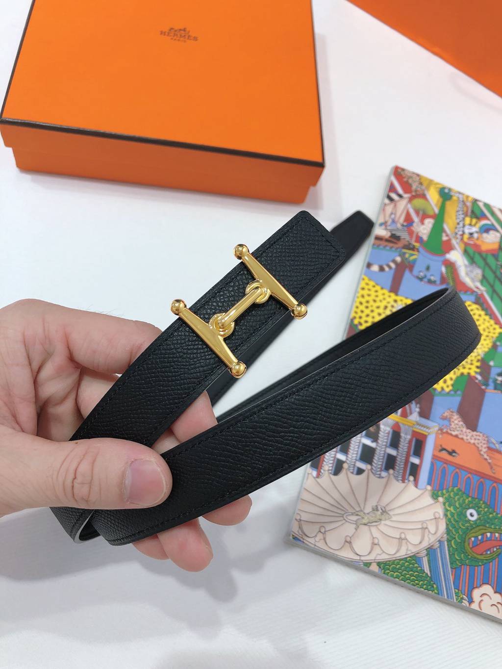 H**mes belts 24mm